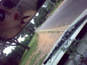 What a girl needs When all else fails, call on your red lipstick.