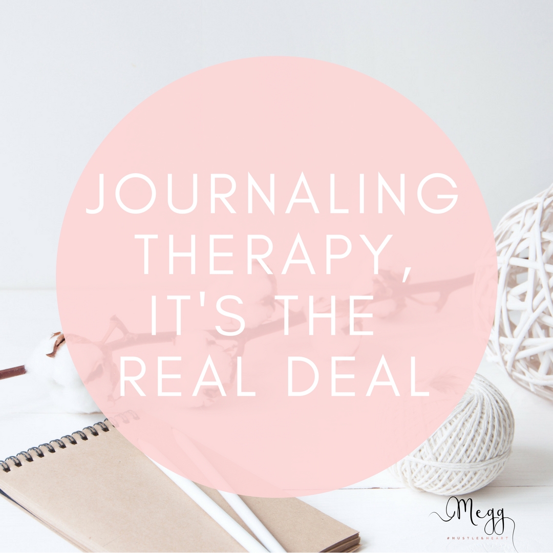 Journaling therapy, it’s the real deal.