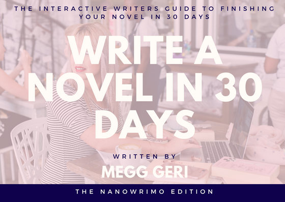 write a novel in 30 days