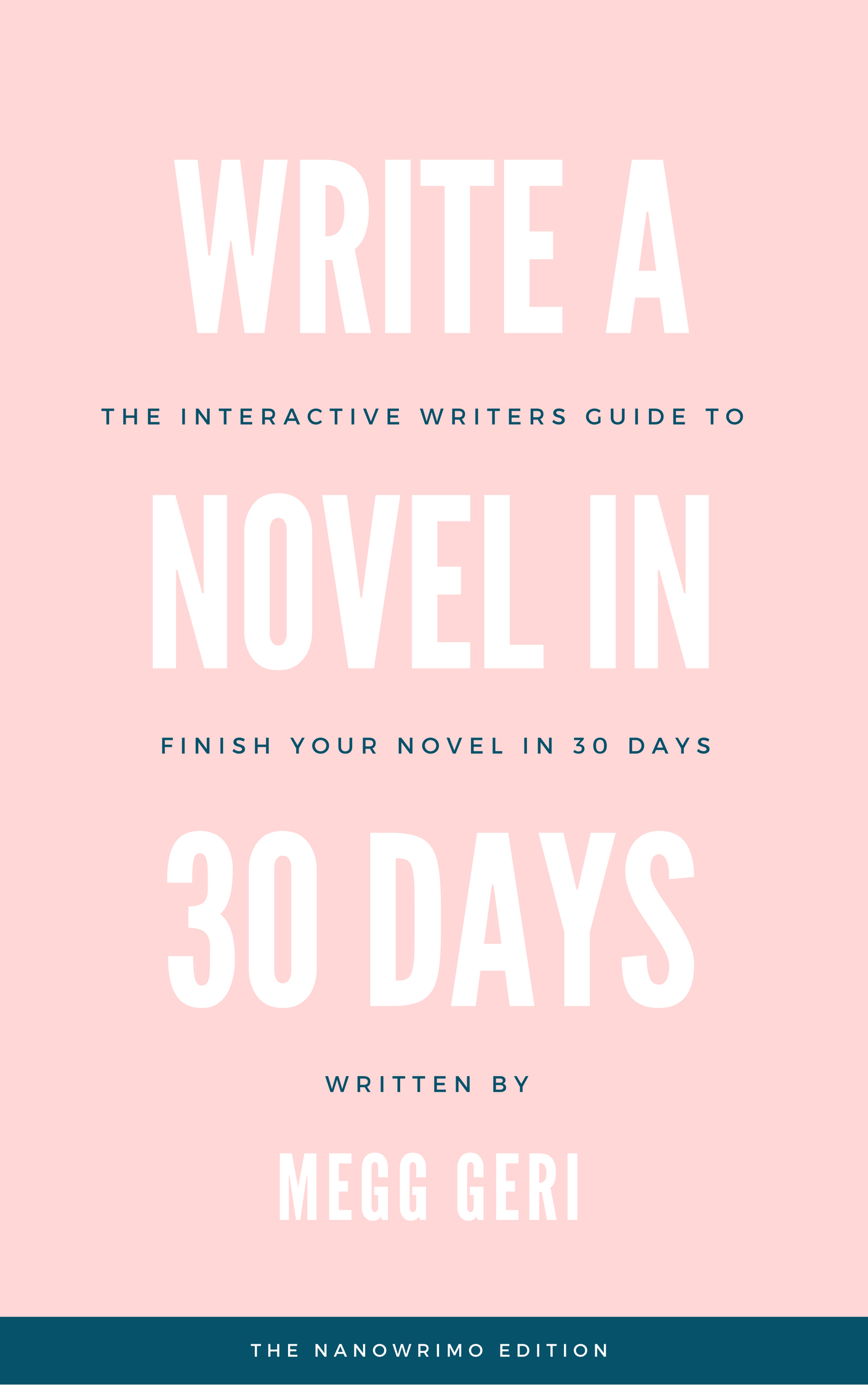 WRITE A NOVEL IN 30 DAYS