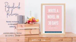 write a novel in 30 days paperback